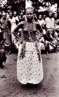 Dahomey, féticheuse d'Abomey .